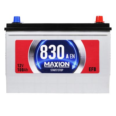 Автомобільний акумулятор MAXION EFB SMF Asia (N70) 100Ah 830A R+ 5902318